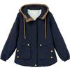 Coat for Women Winter Thickened Casual Oversize Double Layer Windbreaker Waterproof Hooded Jacket