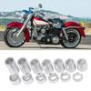 Metal Wheel Axles Spacer Wheel Axles Spacers ID 1/2in OD 1-1/2in Motorbike Accessory Easy Installation for 2008-2024