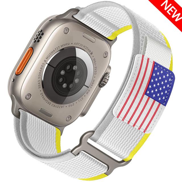 Trail loop Strap for Apple watch Bands 49mm 44mm 40mm 41mm 45mm 42mm 46mm correa bracelet iWatch series 7 se 8 9 10 11 Ultra2 3