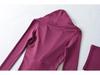 Elegant Women's Black V-Neck Long-Sleeved Slim-Fit Dress, Waist-Cinching and Hip-Hugging, Perfect for Autumn and Winter.