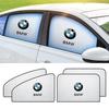 4Pcs Car Window Sun Shade Cover Visor UV Protection Shield For 1 3 5 7 Series X1 X3 X5 G30 G20 G11 F10 F34 E46 E87 Accessory