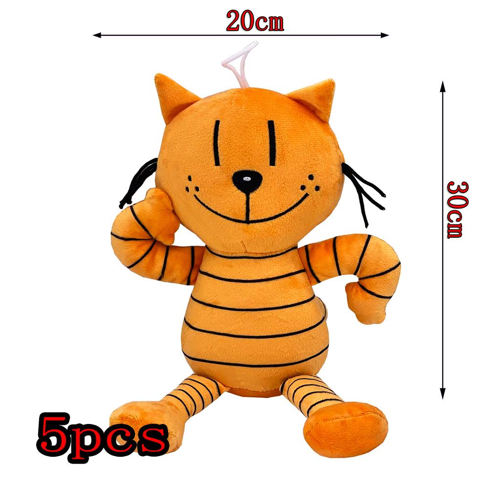 25cm Cute Dog Man Plush Toys Dogman Soft Stuffed Doll Cartoon Petey the Cat Puppy Chief Plushie Animals Figures Birthday Gifts