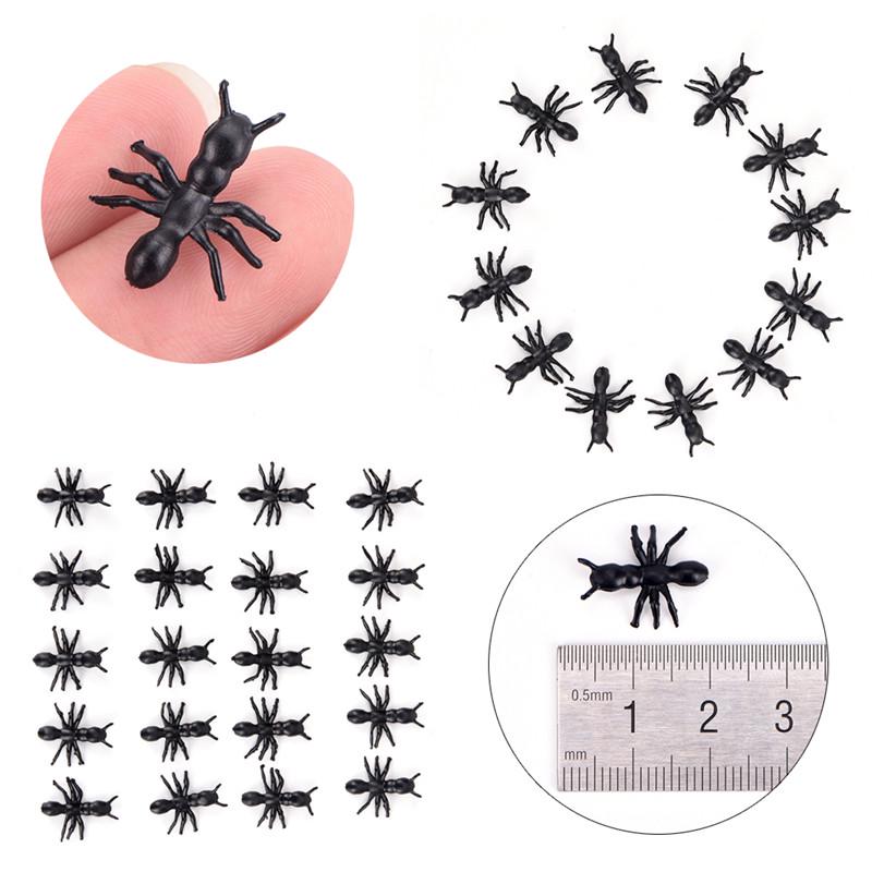 Realistic Plastic Ant Toys for Kids Insect Simulation Model Pack of 100