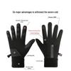 Windproof Waterproof Fleece-Lined Winter Gloves for Men & Women – Touchscreen Sports Gloves for Cycling, Skiing & Cold Weather