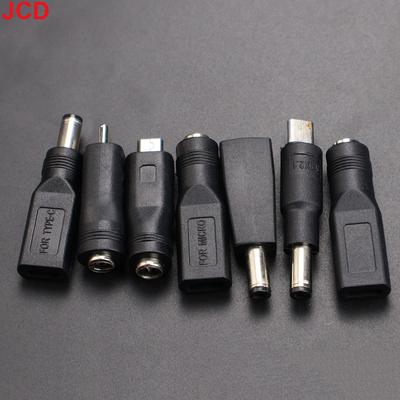 2pcs Type C / Tablet Micro USB 2.0 To DC 5.5x2.1 Mm Power Jack Adapter Plug USB C To DC 5.5*2.1 Mm Power Connector Adapter 5V