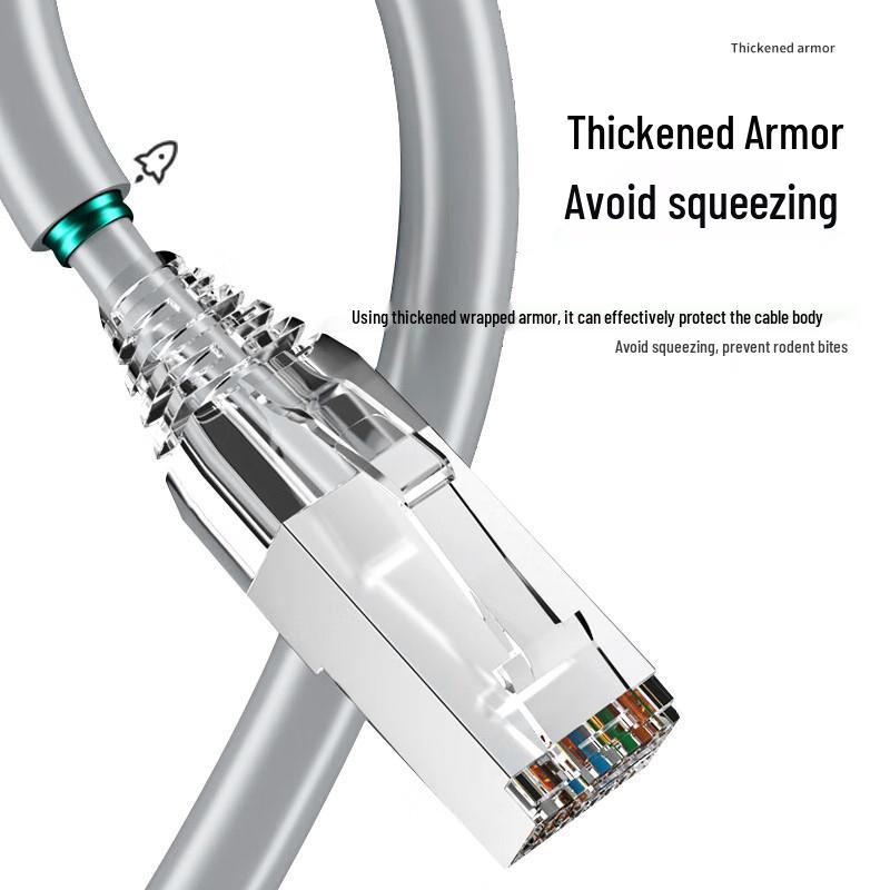 FUWEISHENG Cat5e Armored Outdoor Ethernet Cable