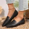 Fashion 2025 Fashion Slip on Loafers Breathable Stretch Ballet Shallow Flats Women Soft Bottom Pointed Toe Boat Shoes plus size 43