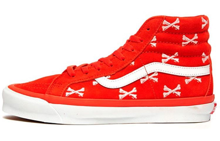 Vans Wtaps X Og SK8 Hi Lx Orange White VN0A4BVB20Q 36