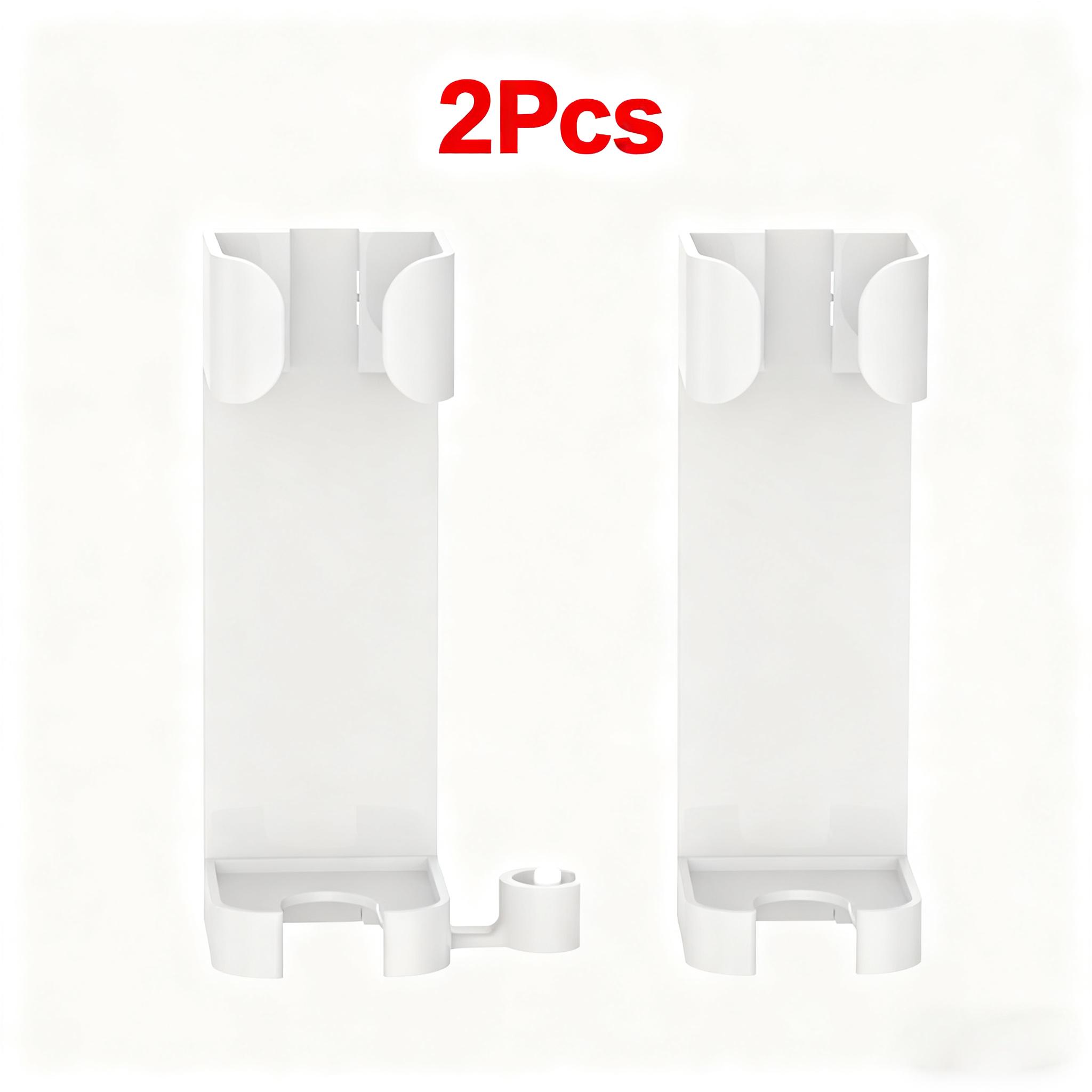 

Держатель для выпрямителя для волос Крючки для завивки волос Настенный держатель для фена Крючки для ванной Товары для дома White 2PCS