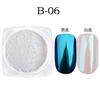 1PC Mirror Nail Glitter Pigment Powder Gold Blue Purple Dust Manicure Nail Art Glitter Decorations