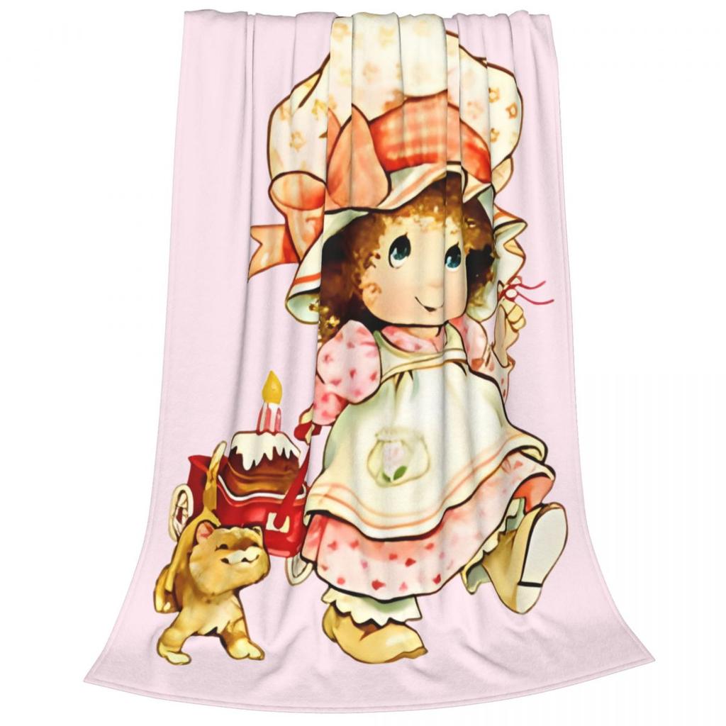 Sarah Kay With Cat Knitted Blankets Flannel Ultra-Soft Throw Blanket for Bed Bedspread