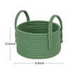1Pc Cotton Thread Storage Basket Home Organization Storage Baby Children Toy Fabric Art Storage Cotton Rope Woven Laundry Basket Sundries Organizer