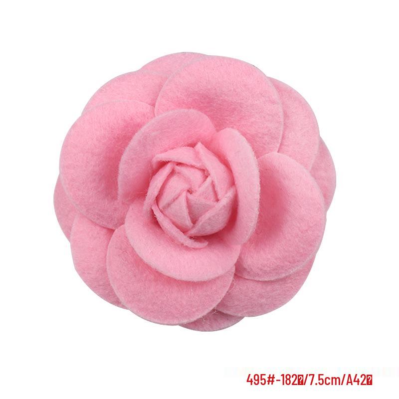Non-Woven Camellia Flower Hair Clips: Elegant DIY Accessories for Jewelry and Clothing.