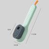 1/2pc Multi-function automatic spot shoe brush soft hair hand pressure hanging hole suitable for clothing carpet plastic handles