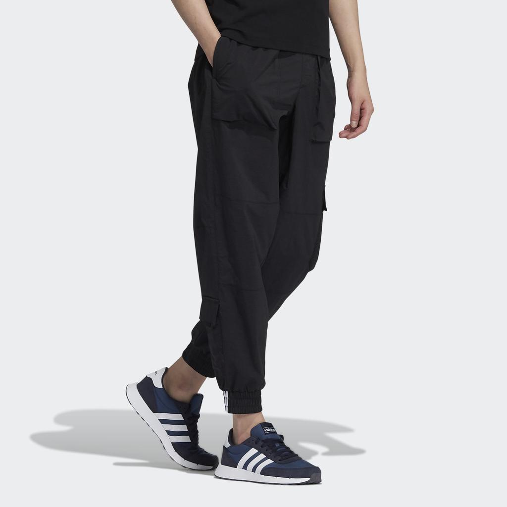 Adidas Neo Multi-Pocket Jogger Sweatpants Men Bottoms Black HE7942