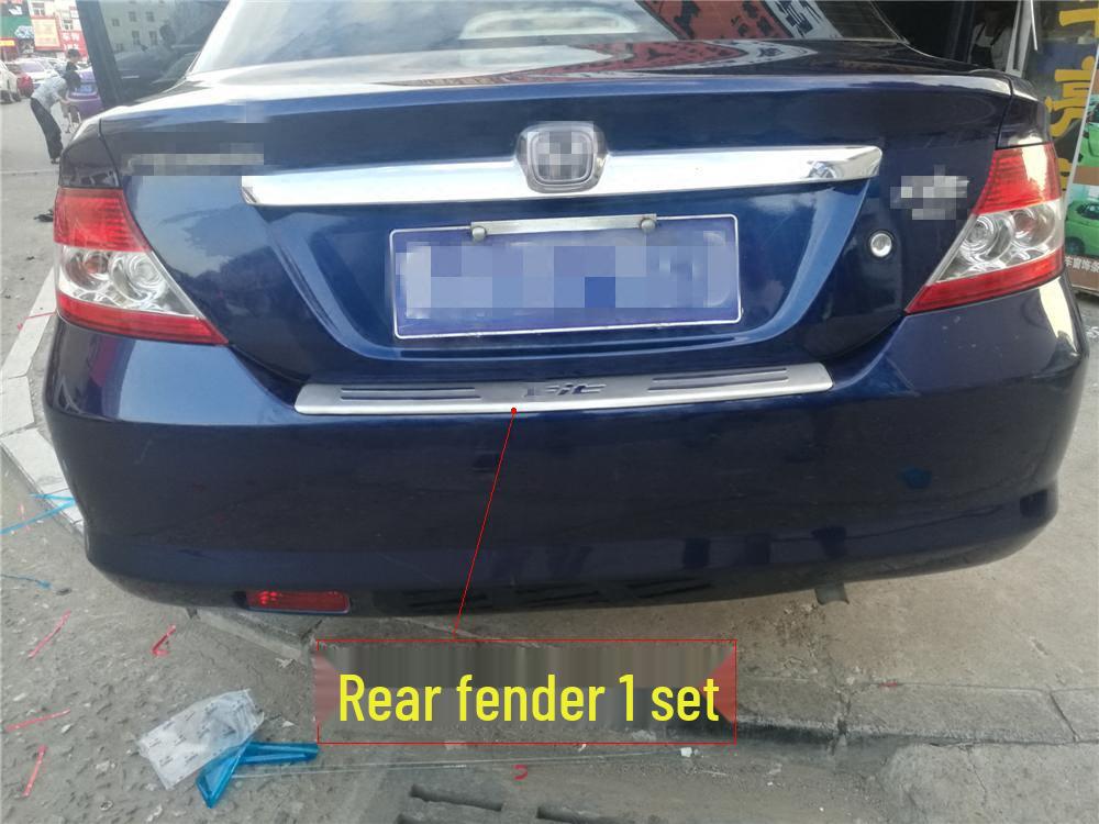 Rear Bumper Guard Plate for 2003-2007 Honda Fit Hatchback/Sedan