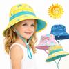 Adjustable Kids Fishing Cap Summer Sun Protection Hat Unisex Outdoor Breathable Mesh Various Colors for Children