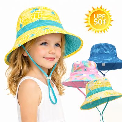 Adjustable Kids Fishing Cap Summer Sun Protection Hat Unisex Outdoor Breathable Mesh Various Colors for Children