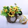 1 set haine iepure lesă dantelă tivul bowknot piersici imprimeu animale de companie iepure hamster funie de tracțiune accesorii pentru animale de companie