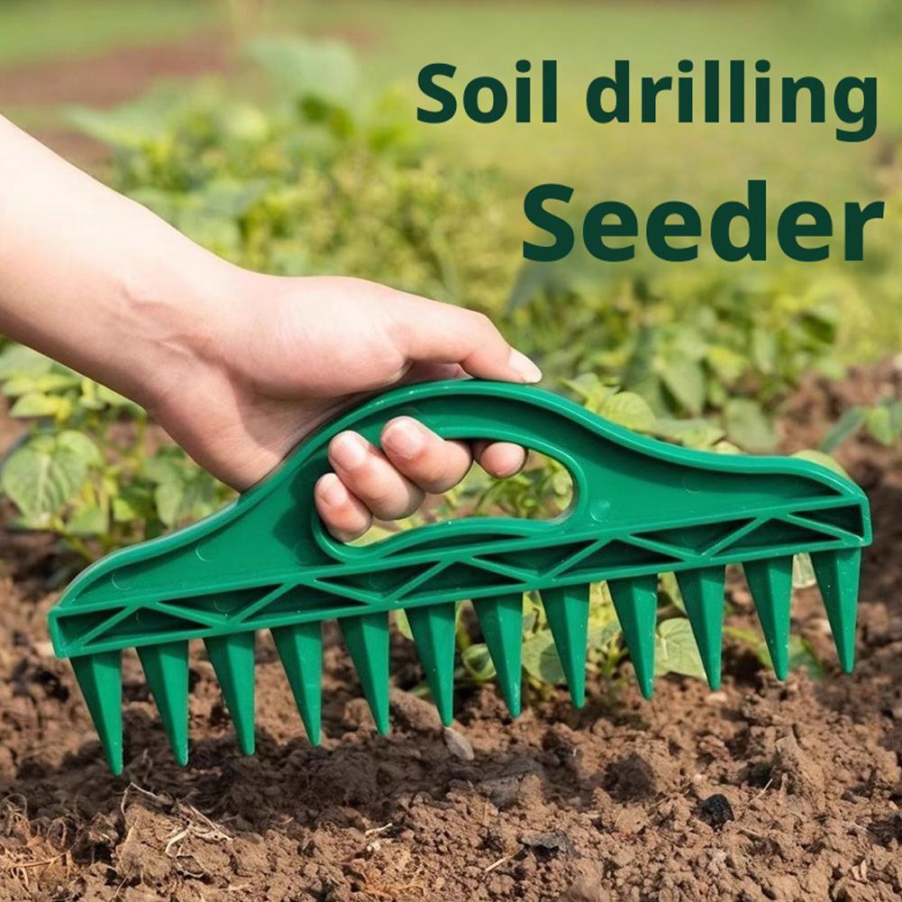 1/2/3 peças Ferramenta de Plantio de Sementes Espaçador de Sementes Dispensador de Sementes Ferramentas de Jardinagem para Plantar Sementes Dispor Espaçadas Idealmente