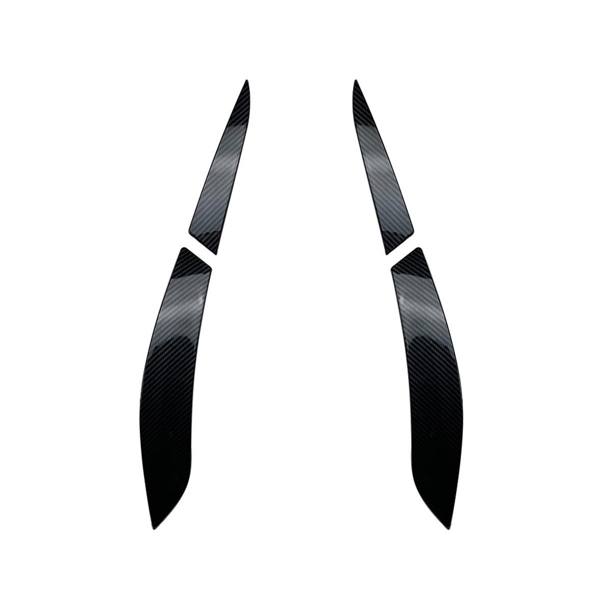 

For Volkswagen Golf 6 MK6 GTI R 2009 2010 2011 2012 Headlight Eyebrow Eyelid Trim Lamp Cover Sticker Car Accessories