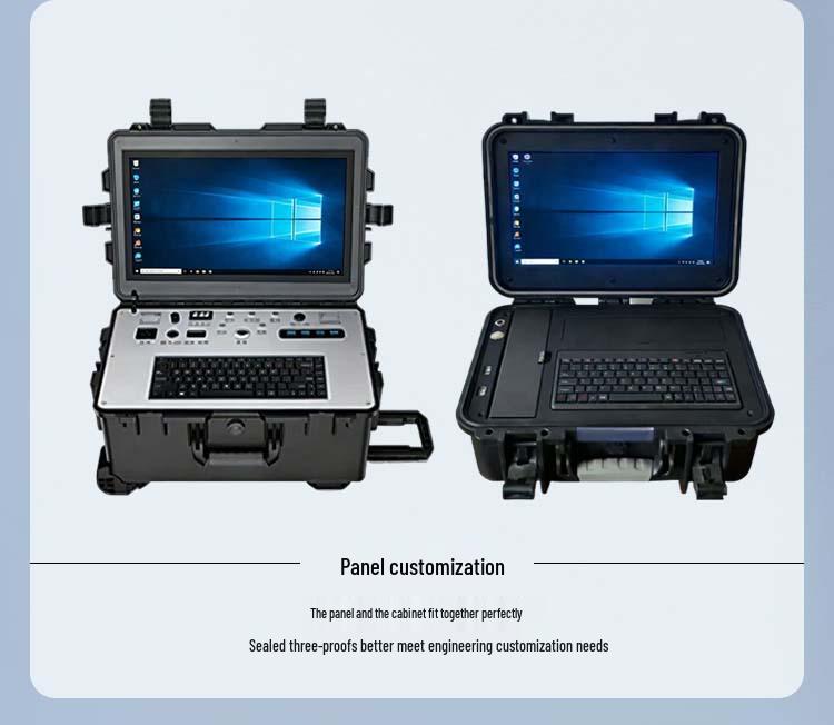 Durable Drop-Resistant Water Testing Tool Box - Multi-Functional Electronic Case for Outdoor Camping