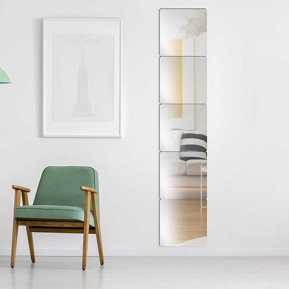 Home Room Decor Specchio da parete in plastica flessibile