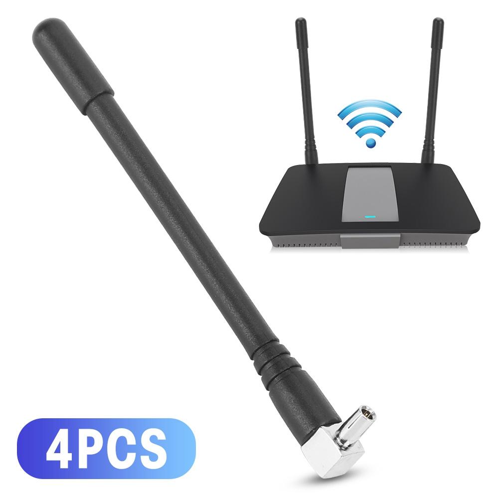 4ks Mini Anténa Bezdrátový Směrovací Síťová Karta 3G4G Externí Wifi Antény Y404 TS9