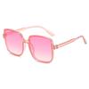 Large Box Sunscreen Fashion Sunglasses Women'S Uv Protection Gradual Change Color Korean Version Of Glasses Men'S Street Sunglasses