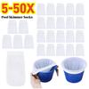 5-50X Pool Skimmer Socks Reusable Filter Replacement Savers Nylon Mesh Debris Leaves Catcher for In-Ground Above Ground Pools