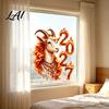 Electrostatic Window Stickers Chinese New Year Static Clings Goat Sticker 2027 Sheep Celebration Supplies Reusable Lunar Xmas Decor for Home