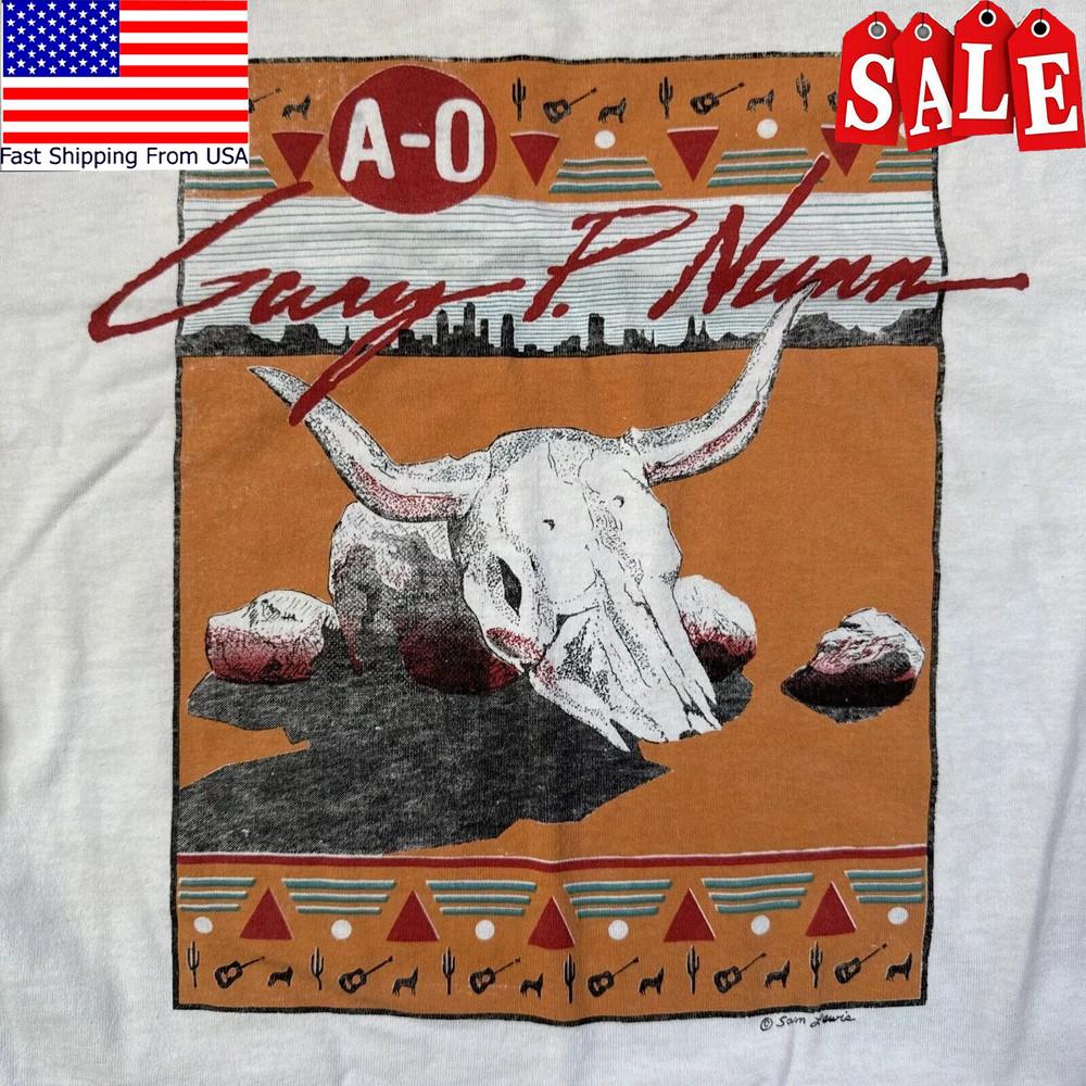 

Gary P Nunn Texas Country Music Shirt Short Sleeve White Unisex S-5XL Unisex T-Shirt S