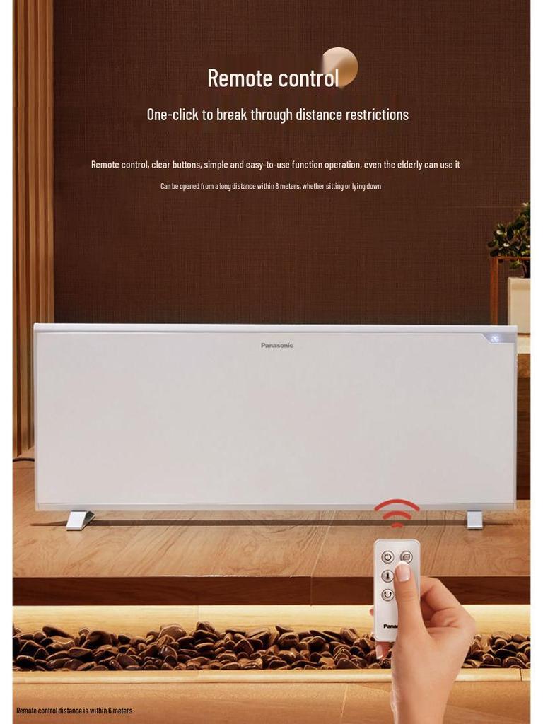 Panasonic AT2021CW Graphene Energy-Efficient Heater - Large Area Home Radiator Fan.