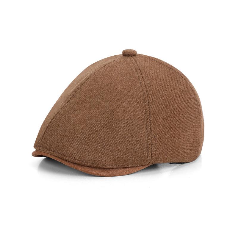 Autumn and Winter Retro Forward Hat Fashionable Versatile Beret Literary Cap Children's High-end Sense of Face Small Painter Hat