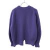 MAISON SPECIAL wool blend Long sleeve sweater M purple knit Women Used