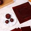 100Pcs Coffee Aluminium Foil Wrapper Paper Wedding Chocolate Wrapping Grip Paper Sheets Wedding Party Candy Packaging
