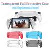 Transparent Protection Cover Shell For Sony PlayStation Portal Controller Anti-Scratch PC Shell Protective Case For PS5 Console