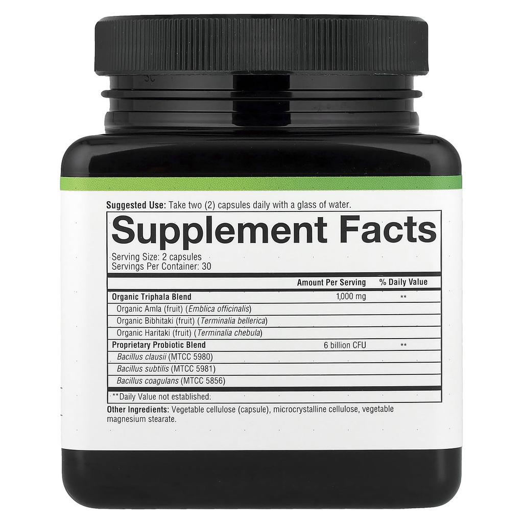 Spore Probiotic + Triphala Blend, 60 Veggie Caps