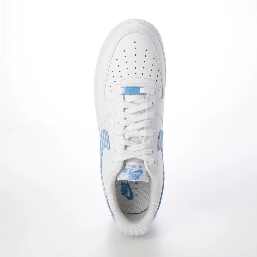 DZ2784-100 Nike Air Force 1 Low "Blue Gingham" (Women's)