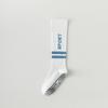 Women's Two Bar Collision Color Absorbs Sweat Breathable Deodorant Fast Dry Glue Non-slip Calf Socks