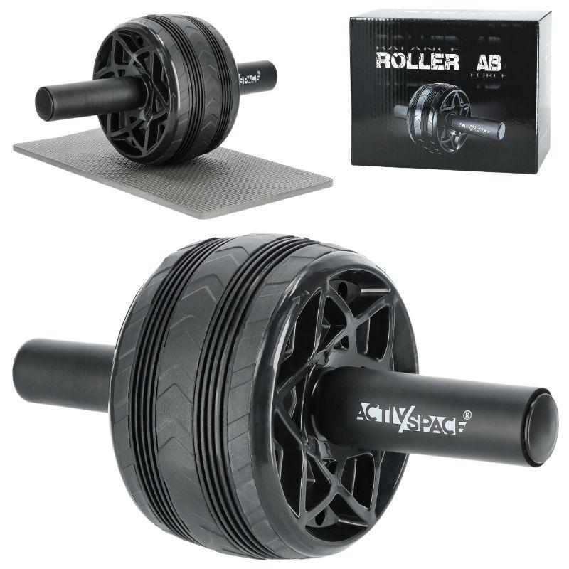 Ab wheel roller wheel for abdominal muscle exercises + mat r02