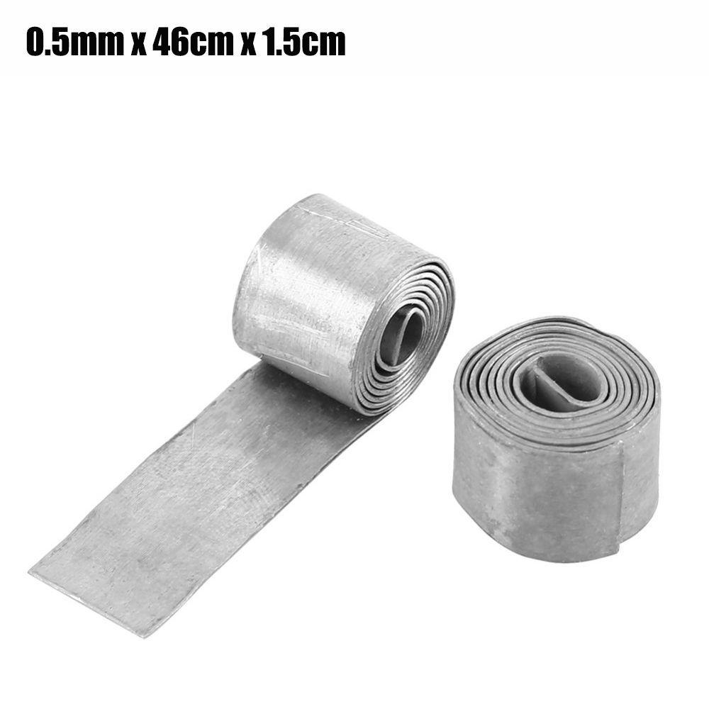 

Soft Flexible Fishing Accessories Lead Sinker Tin Roll Lead Sheet Strip Fishing Supplies 2