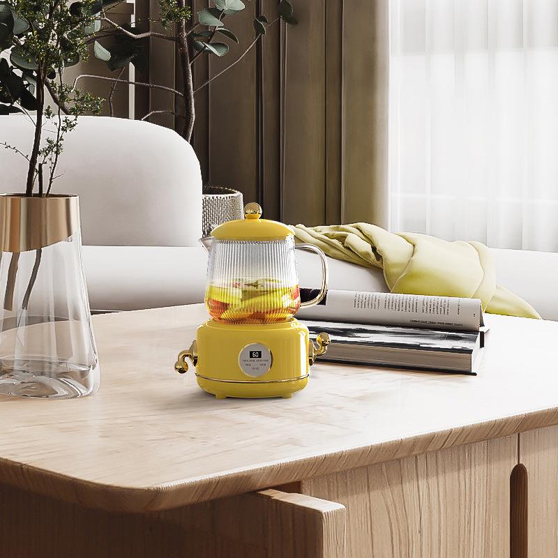 Electric Multifunctional Stew Cup & Kettle: Portable Boiling & Heating for Tea, Bird's Nest, and Health Drinks