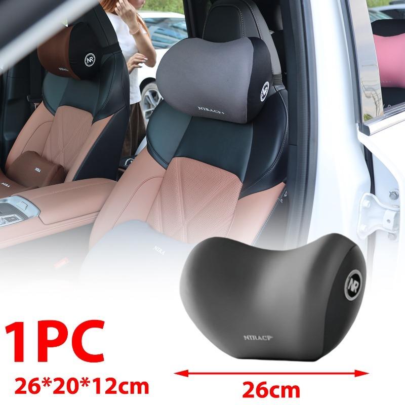 1PC Comfort Driver's Seat Lumbar Supporting Car Headrest Lumbar Support Neck Pillow Colorful Car Cushion Auto Interior Part