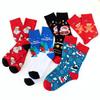 Cartoon Christmas Gift Socks Street Sports Trend Couples Cotton Socks