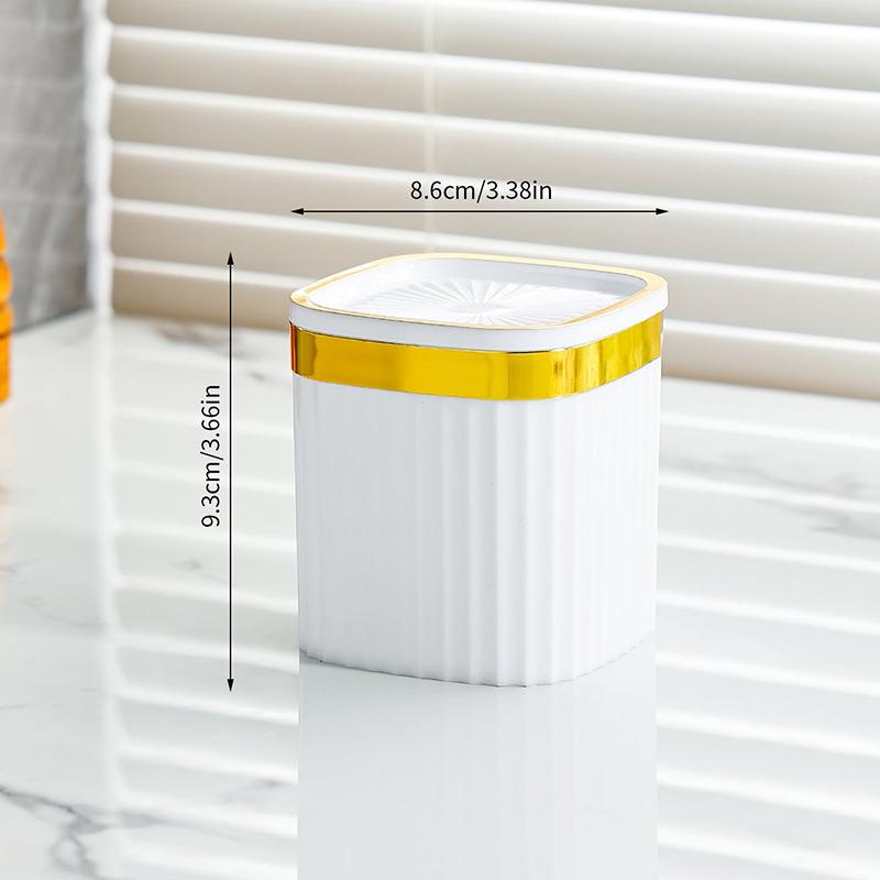 Plastic sealed can, milk powder can, square round with lid, food jar, kitchen, grain storage box, storage tank