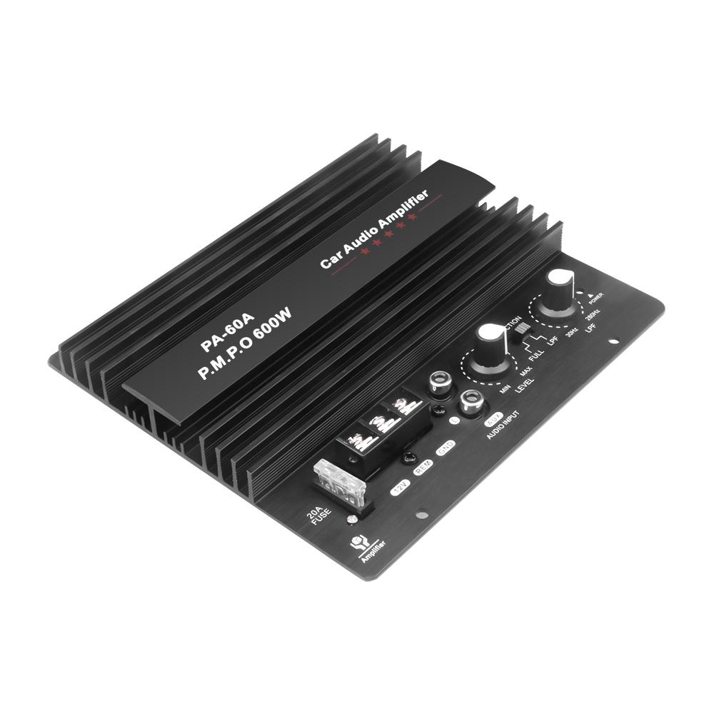 

12 В DIY 600 Вт плата усилителя мощности автомобильного аудио усилитель плата без потерь сабвуфер басовый модуль высокая мощность автомобильный аудио моно канал
