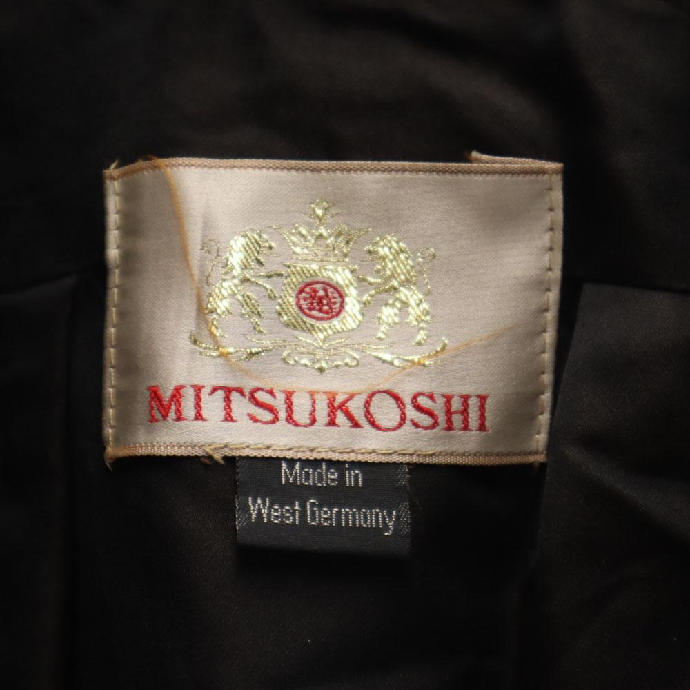 MITSUKOSHI Kožešinový kabát 9 Hnědý SAGAMINK Dámský Použitý