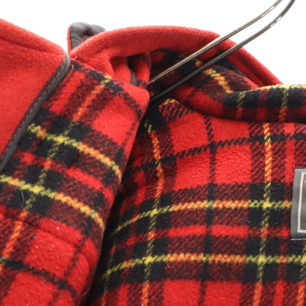 Gloverall 80s Wool Vintage Long Sleeve Duffel Coat USA-16 Back Check Women Used