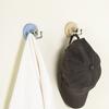 Suction Cup Hook Cute Adhesive Hook Bathroom Door Hanging Rack Kitchen Double Headed Strong Load-bearing Adhesive Hook Key Hooks